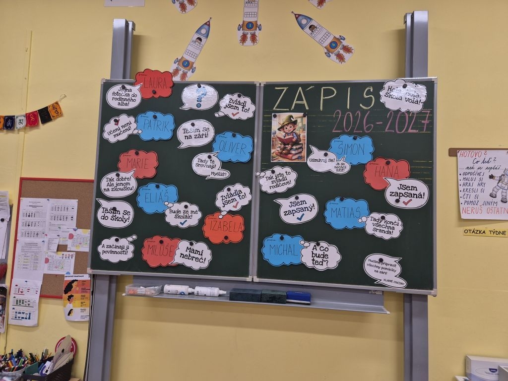Zápis do ZŠ 10. 2. 2026 - 1. část