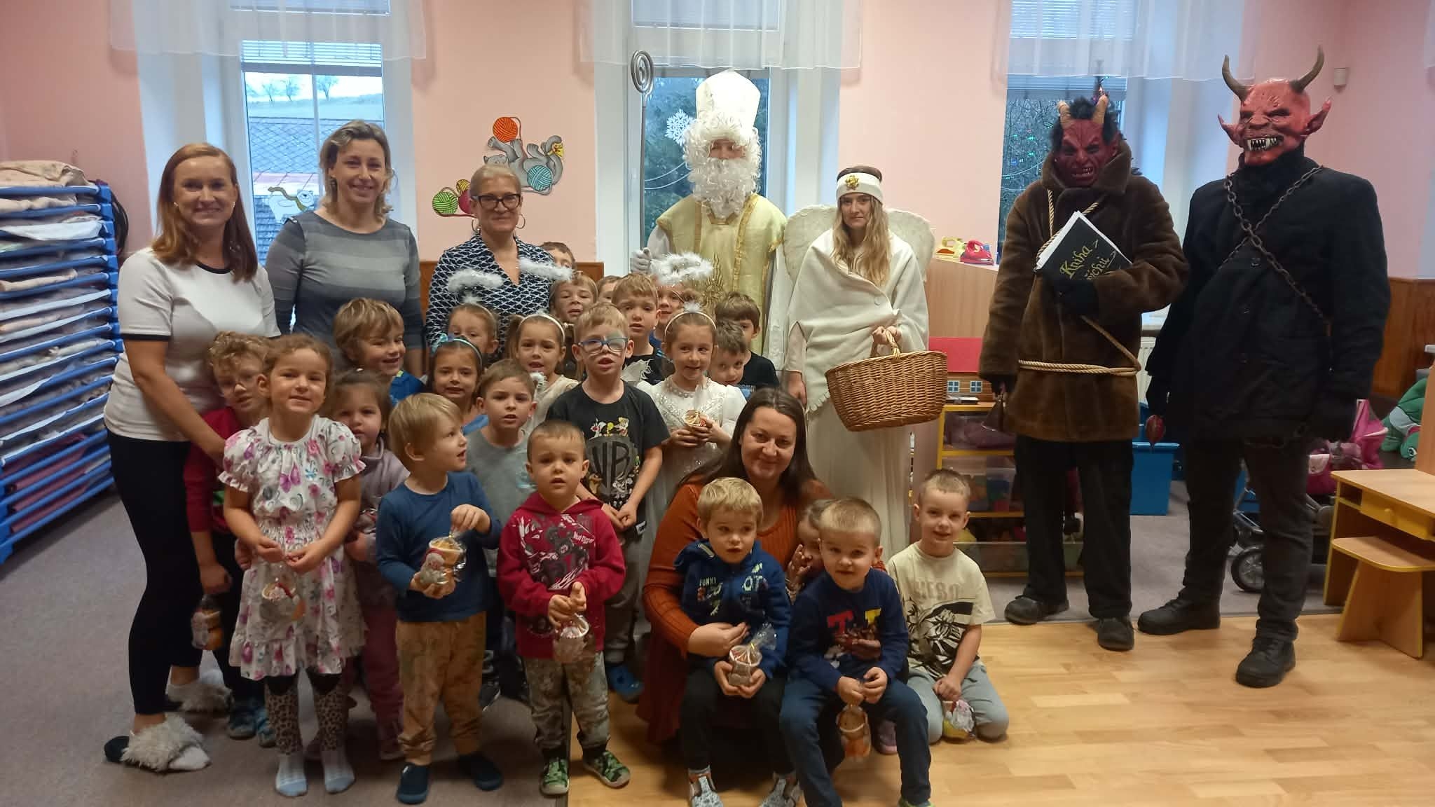 Mikulášská nadílka v MŠ