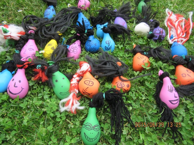 Hledání pokladu a výroba antistresových míčků,29.6.2015 - Image 1