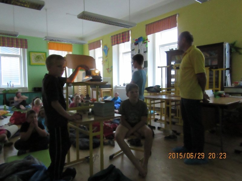 Promítání s panem Kučerou, stezka odvahy,29.6.2015 - Image 16