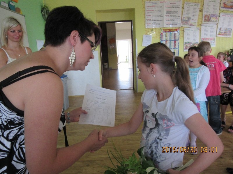 Slavnostní předávání vysvědčení,30.6.2015 - Image 15