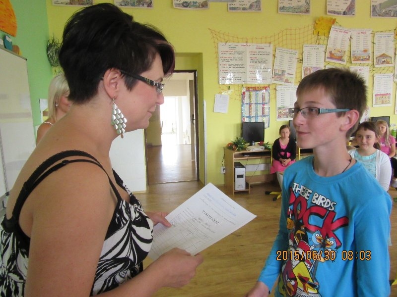Slavnostní předávání vysvědčení,30.6.2015 - Image 19