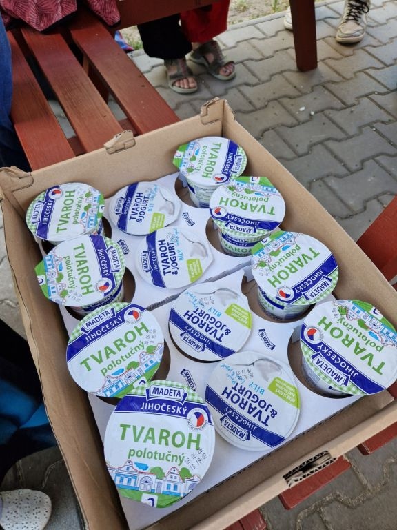 Projekt Mléko do škol - Společná svačinka