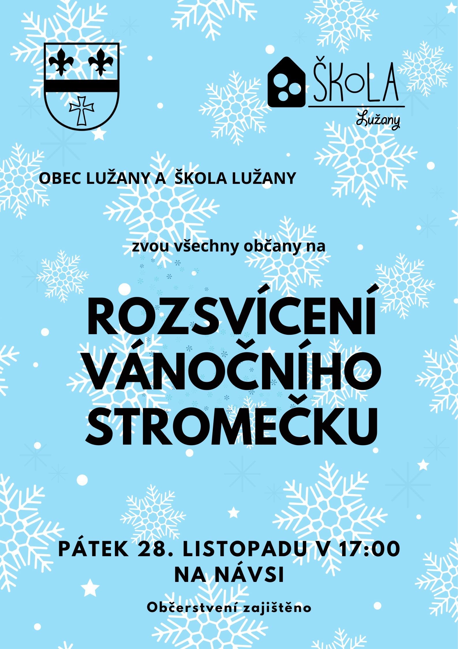 Rozsvícení vánočního stromečku